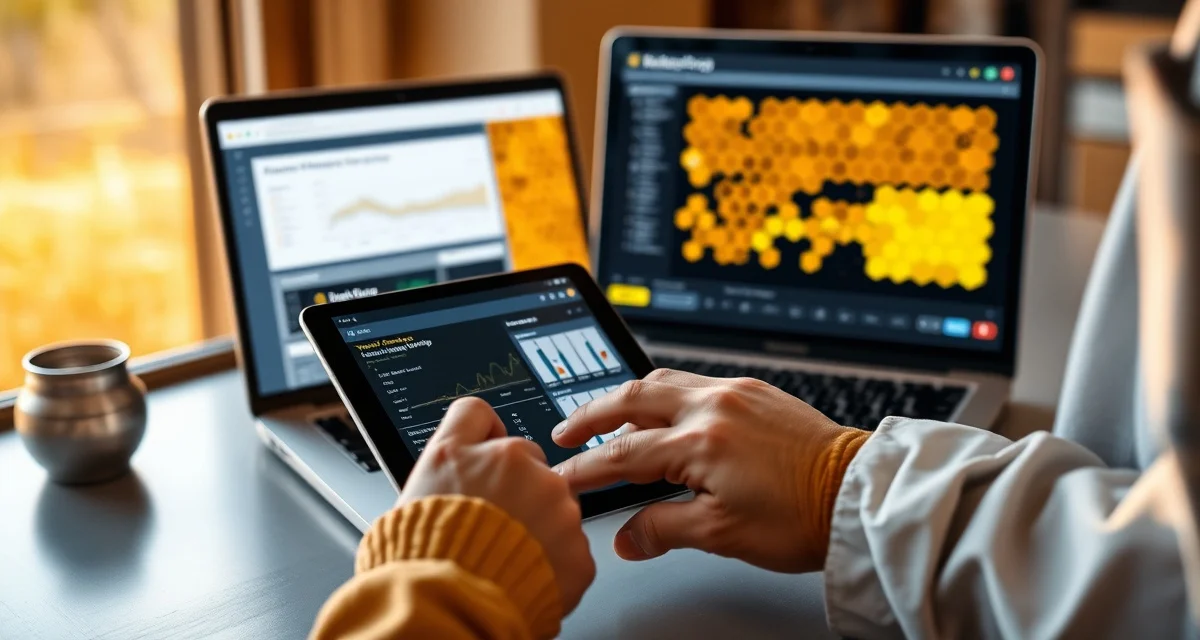 Beekeeper importing HiveTracks data into VarroaVault hive management software on computer
