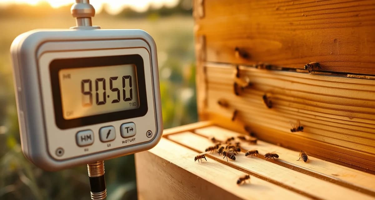 Digital hive scale monitoring system measuring colony weight to detect varroa mite stress and premature forager bee death in beekeeping operations