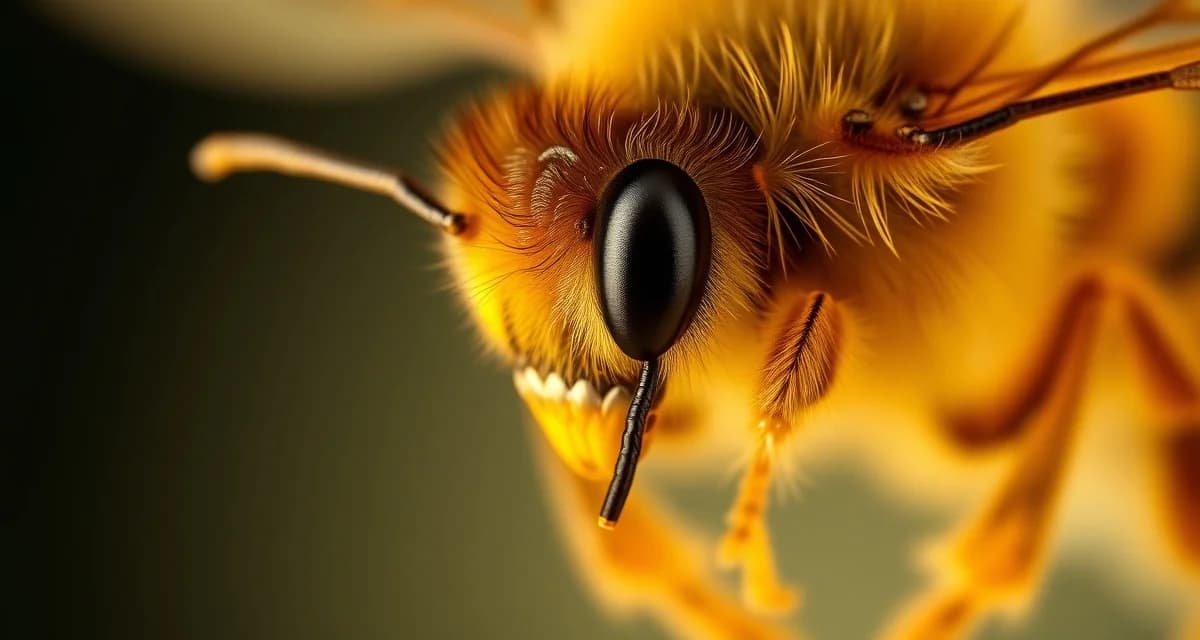 Microscopic varroa mite on honeybee demonstrating why treatment resistance tracking matters for beekeepers