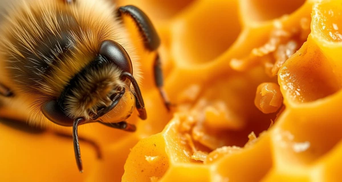 Comparison of varroa mites and wax moth damage on honeycomb, showing why varroa weakens colonies and causes secondary pest infestations
