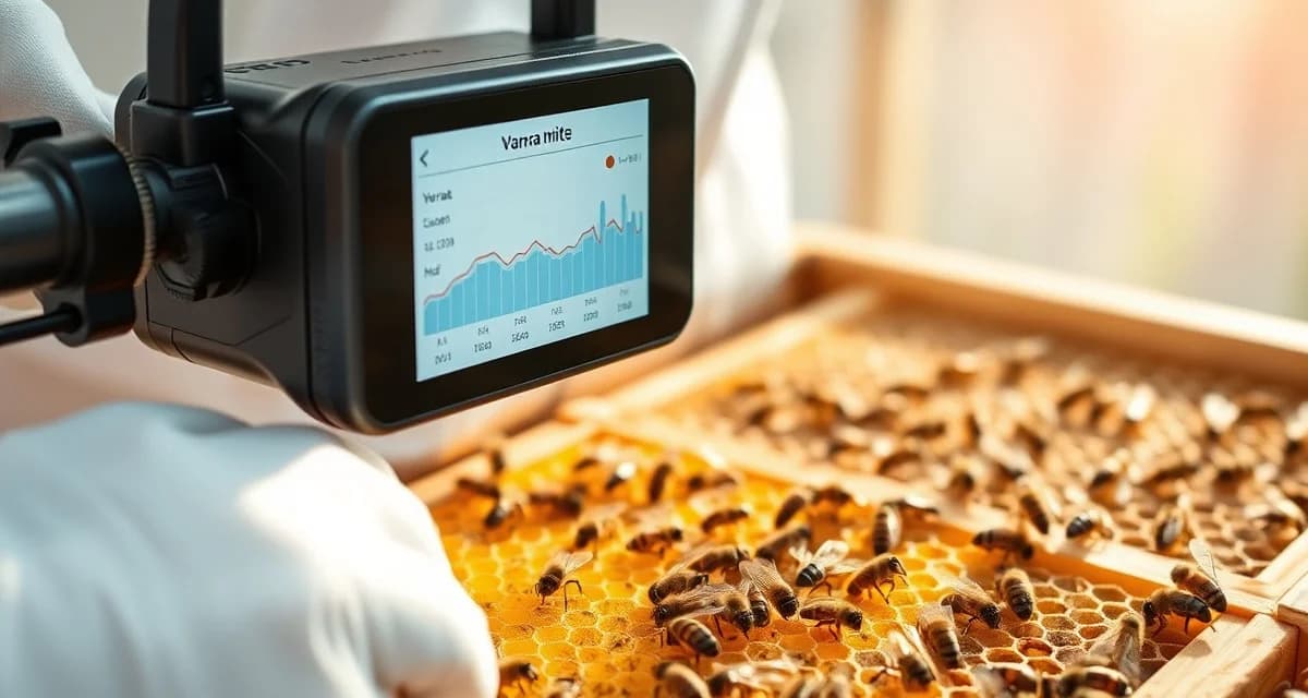 VarroaVault pricing comparison showing Hobby and Professional plan features for varroa mite tracking in beehives